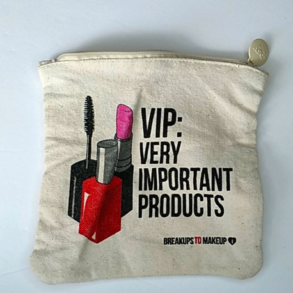 Vip Very Important Products Makeup Bag